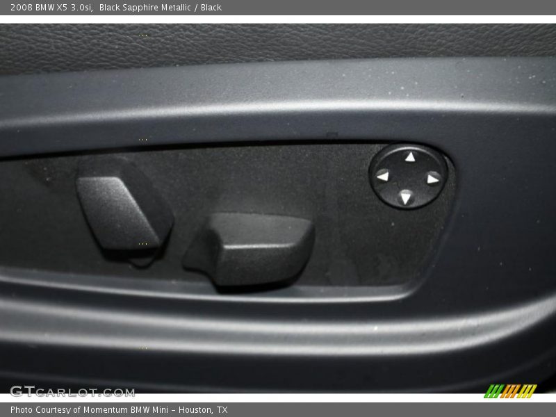 Black Sapphire Metallic / Black 2008 BMW X5 3.0si