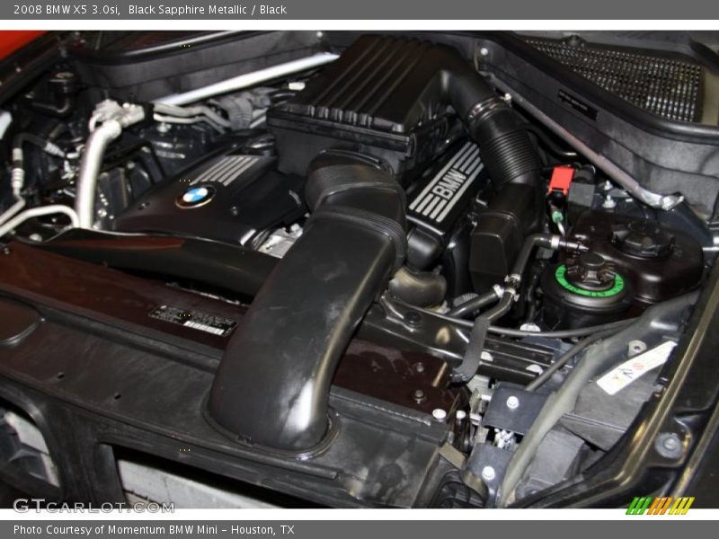 Black Sapphire Metallic / Black 2008 BMW X5 3.0si