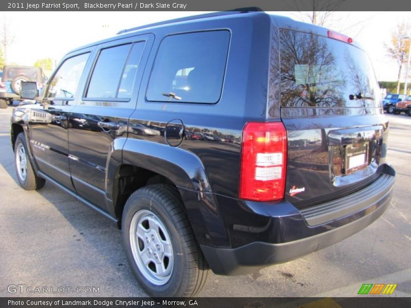 Blackberry Pearl / Dark Slate Gray 2011 Jeep Patriot Sport