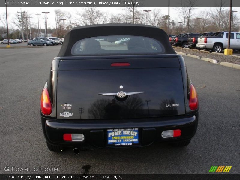 Black / Dark Slate Gray 2005 Chrysler PT Cruiser Touring Turbo Convertible