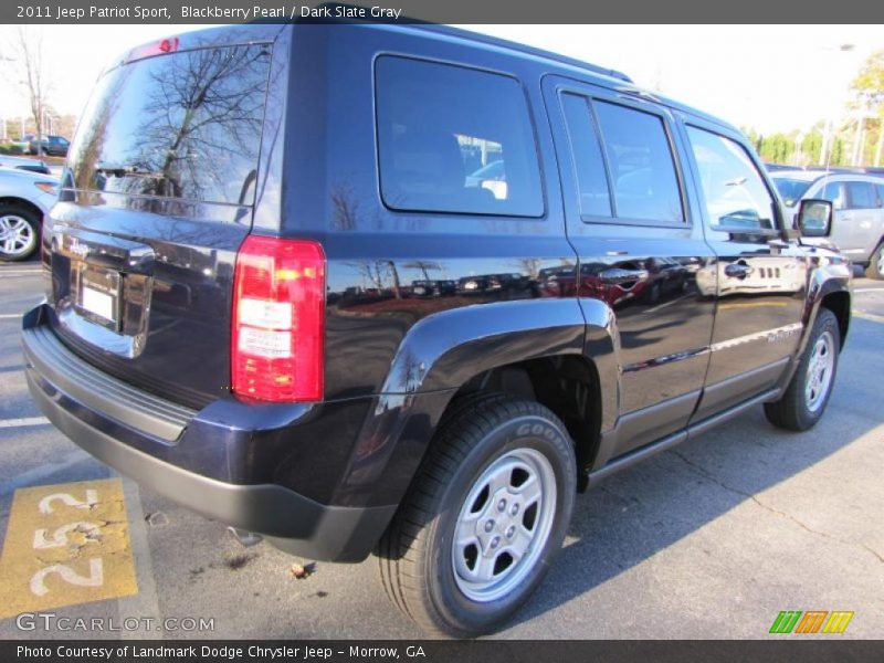 Blackberry Pearl / Dark Slate Gray 2011 Jeep Patriot Sport