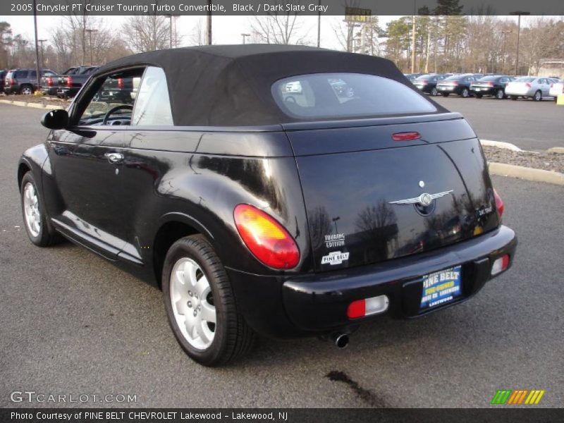 Black / Dark Slate Gray 2005 Chrysler PT Cruiser Touring Turbo Convertible