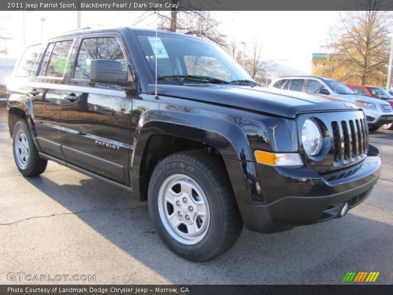 Blackberry Pearl / Dark Slate Gray 2011 Jeep Patriot Sport