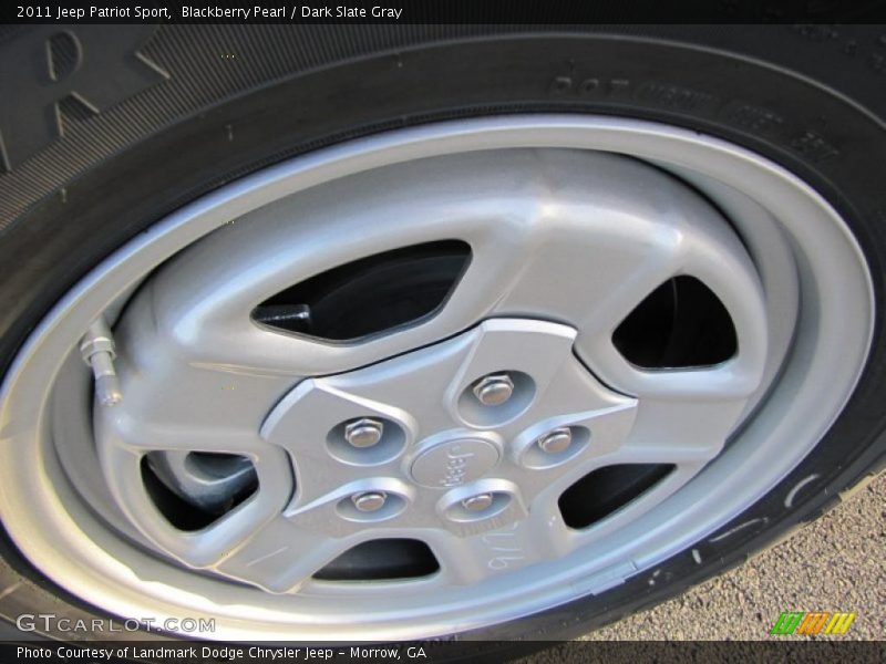Blackberry Pearl / Dark Slate Gray 2011 Jeep Patriot Sport