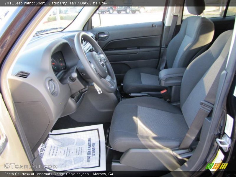 Blackberry Pearl / Dark Slate Gray 2011 Jeep Patriot Sport