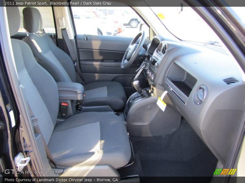 Blackberry Pearl / Dark Slate Gray 2011 Jeep Patriot Sport