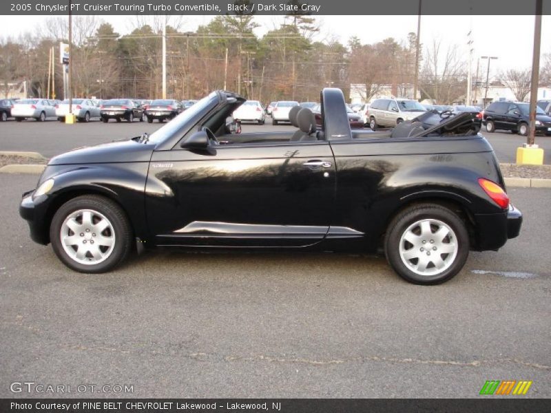 Black / Dark Slate Gray 2005 Chrysler PT Cruiser Touring Turbo Convertible