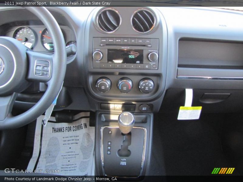 Blackberry Pearl / Dark Slate Gray 2011 Jeep Patriot Sport