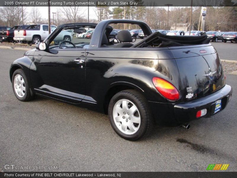 Black / Dark Slate Gray 2005 Chrysler PT Cruiser Touring Turbo Convertible