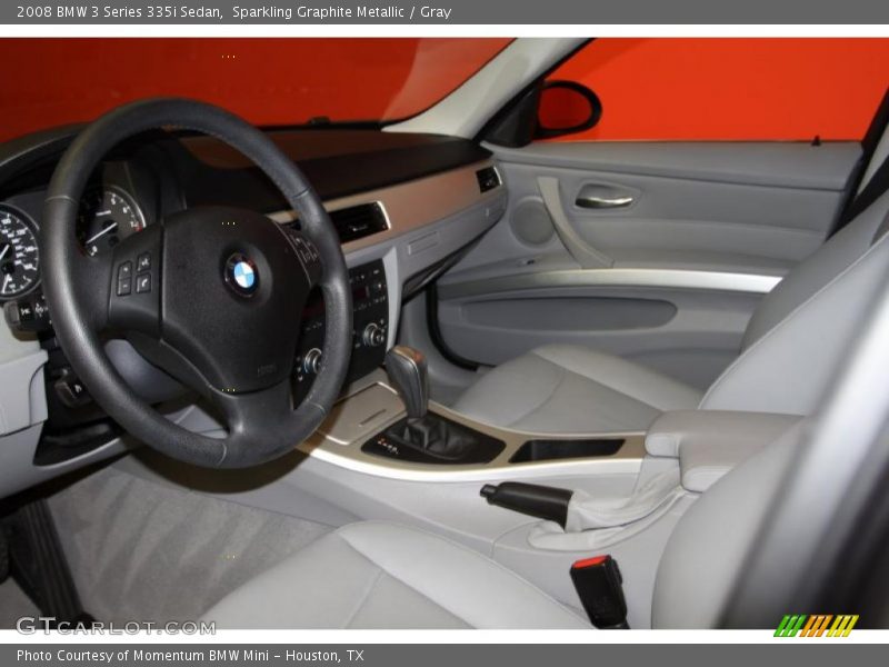 Sparkling Graphite Metallic / Gray 2008 BMW 3 Series 335i Sedan