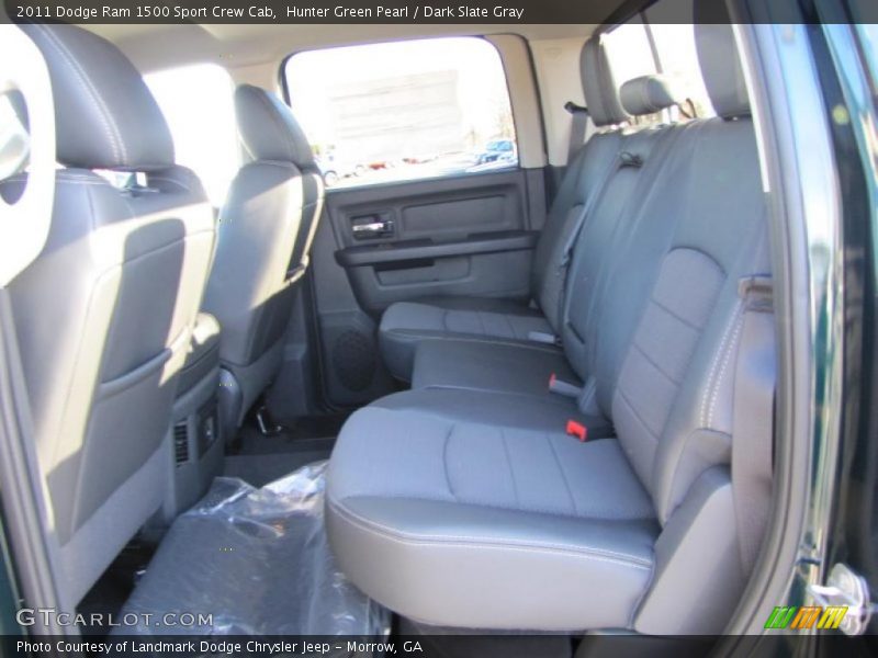 Hunter Green Pearl / Dark Slate Gray 2011 Dodge Ram 1500 Sport Crew Cab
