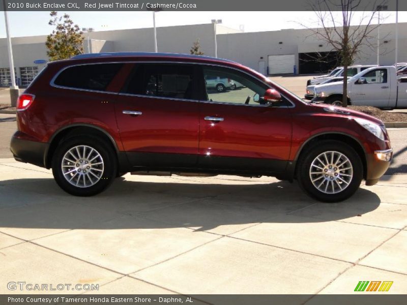 Red Jewel Tintcoat / Cashmere/Cocoa 2010 Buick Enclave CXL