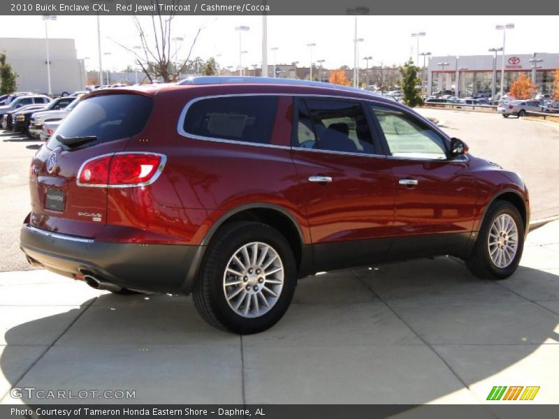 Red Jewel Tintcoat / Cashmere/Cocoa 2010 Buick Enclave CXL