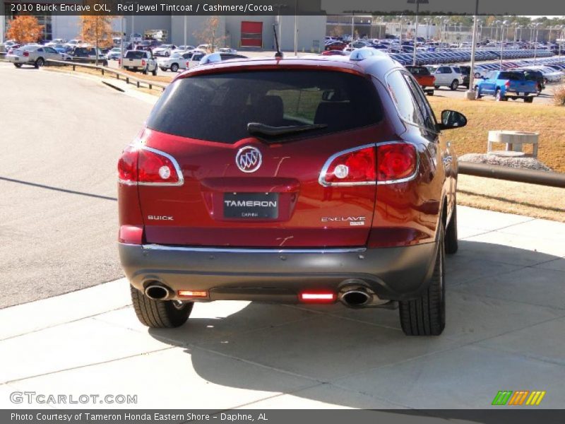Red Jewel Tintcoat / Cashmere/Cocoa 2010 Buick Enclave CXL