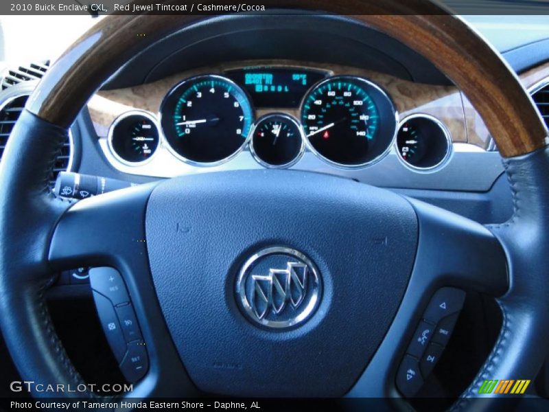 Red Jewel Tintcoat / Cashmere/Cocoa 2010 Buick Enclave CXL