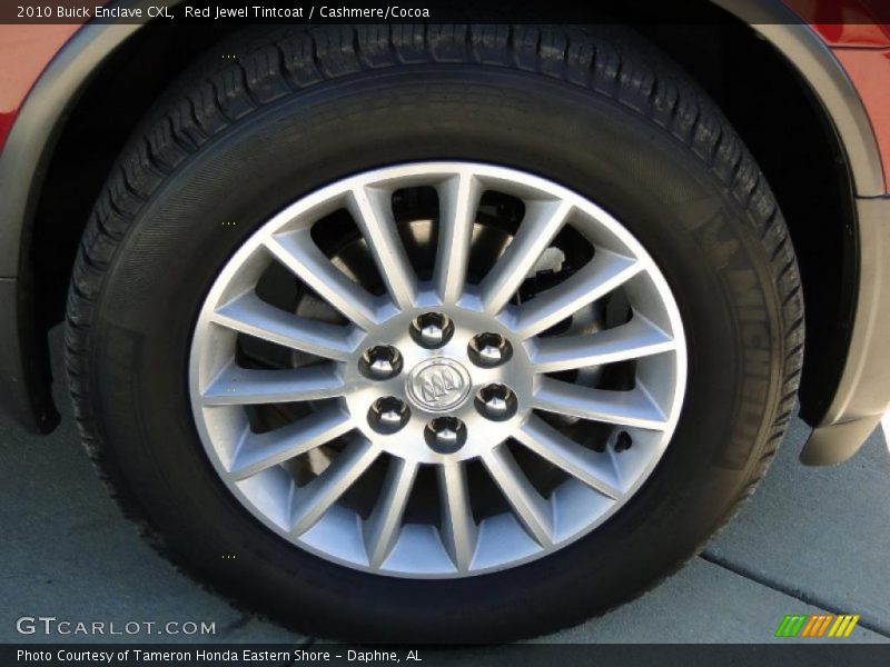 Red Jewel Tintcoat / Cashmere/Cocoa 2010 Buick Enclave CXL
