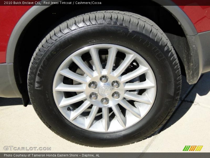 Red Jewel Tintcoat / Cashmere/Cocoa 2010 Buick Enclave CXL