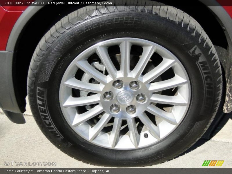 Red Jewel Tintcoat / Cashmere/Cocoa 2010 Buick Enclave CXL