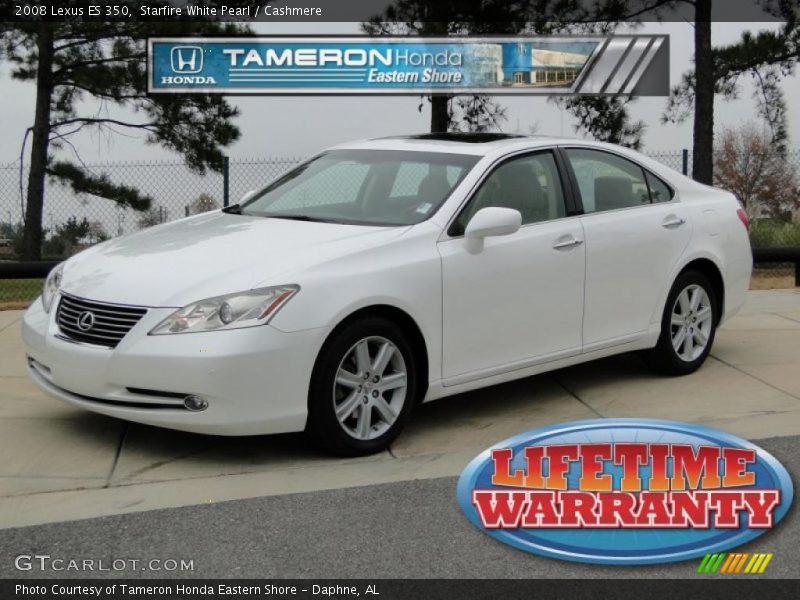 Starfire White Pearl / Cashmere 2008 Lexus ES 350