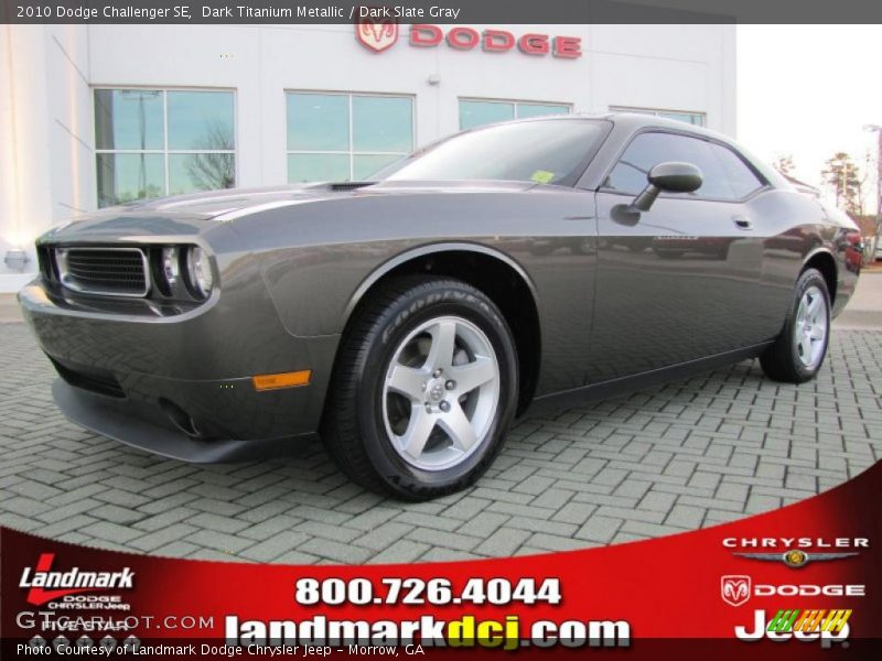 Dark Titanium Metallic / Dark Slate Gray 2010 Dodge Challenger SE