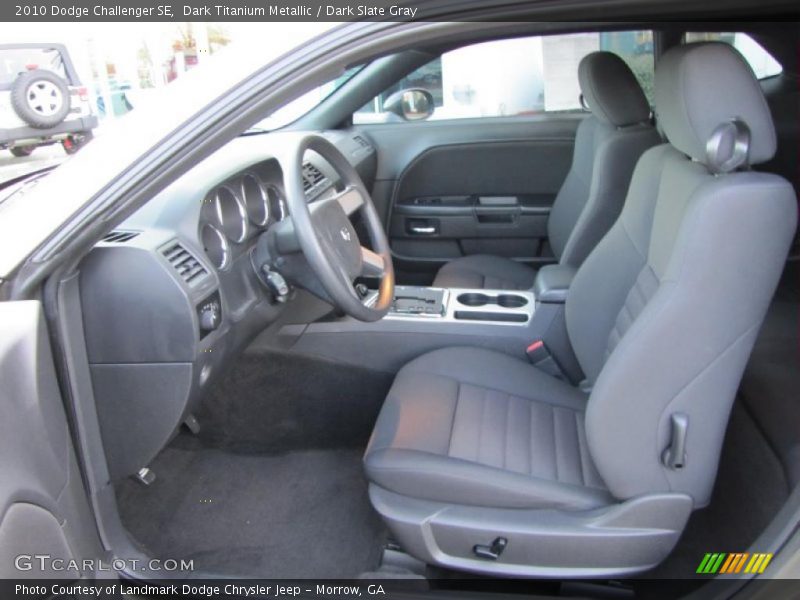 Dark Titanium Metallic / Dark Slate Gray 2010 Dodge Challenger SE
