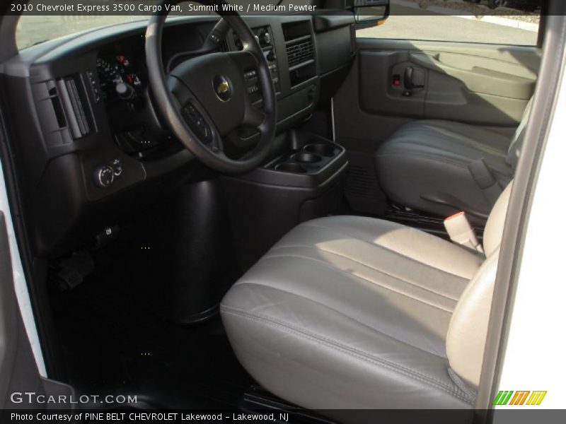 Summit White / Medium Pewter 2010 Chevrolet Express 3500 Cargo Van