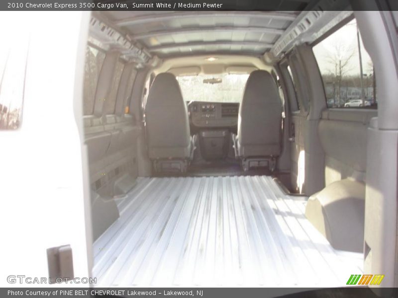 Summit White / Medium Pewter 2010 Chevrolet Express 3500 Cargo Van