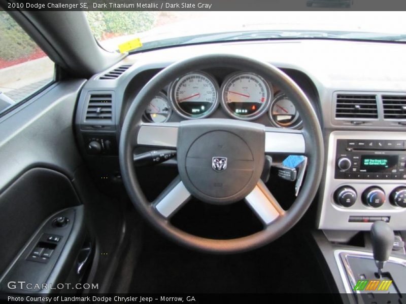 Dark Titanium Metallic / Dark Slate Gray 2010 Dodge Challenger SE