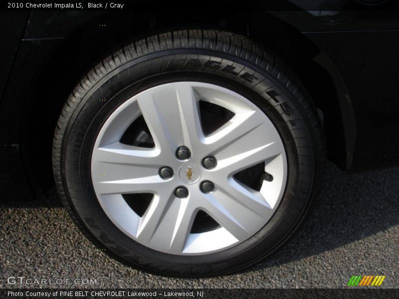 Black / Gray 2010 Chevrolet Impala LS