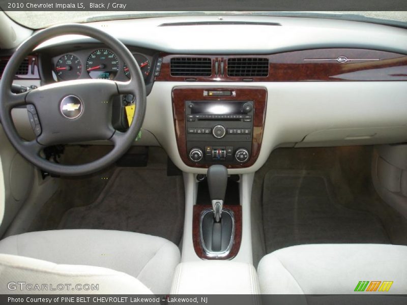 Black / Gray 2010 Chevrolet Impala LS