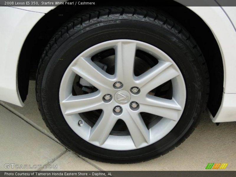 Starfire White Pearl / Cashmere 2008 Lexus ES 350