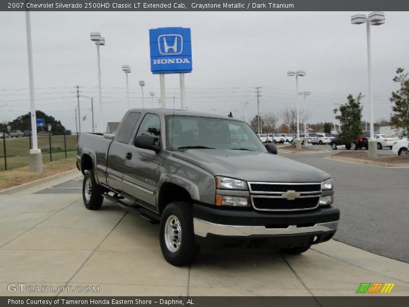 Graystone Metallic / Dark Titanium 2007 Chevrolet Silverado 2500HD Classic LT Extended Cab