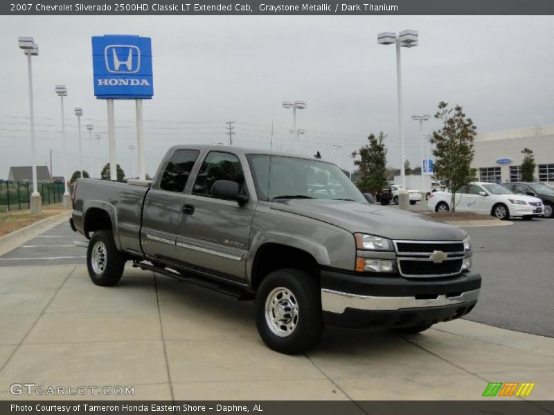 Graystone Metallic / Dark Titanium 2007 Chevrolet Silverado 2500HD Classic LT Extended Cab