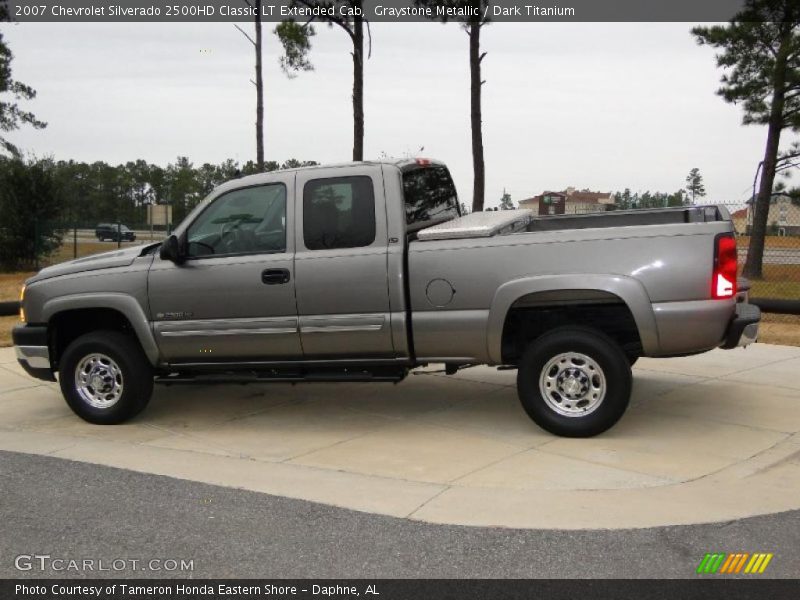 Graystone Metallic / Dark Titanium 2007 Chevrolet Silverado 2500HD Classic LT Extended Cab