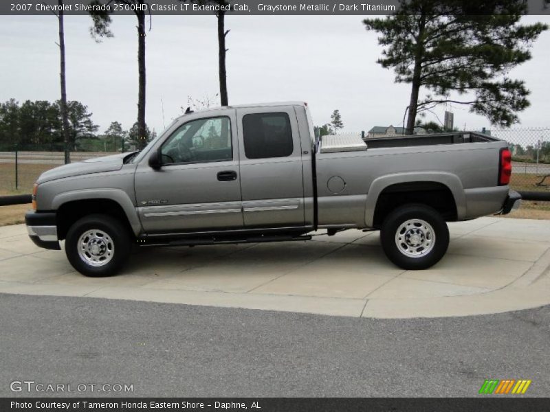 Graystone Metallic / Dark Titanium 2007 Chevrolet Silverado 2500HD Classic LT Extended Cab