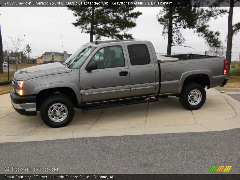 Graystone Metallic / Dark Titanium 2007 Chevrolet Silverado 2500HD Classic LT Extended Cab