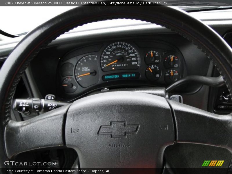 Graystone Metallic / Dark Titanium 2007 Chevrolet Silverado 2500HD Classic LT Extended Cab