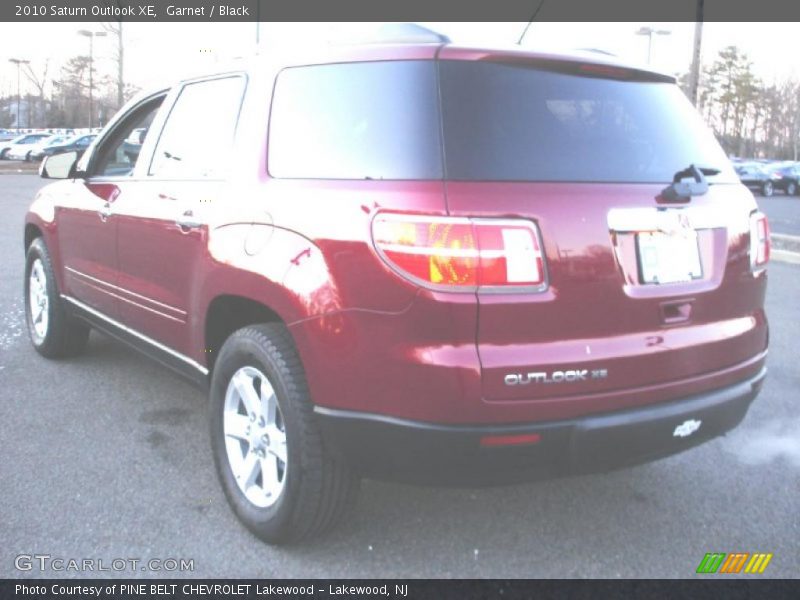 Garnet / Black 2010 Saturn Outlook XE