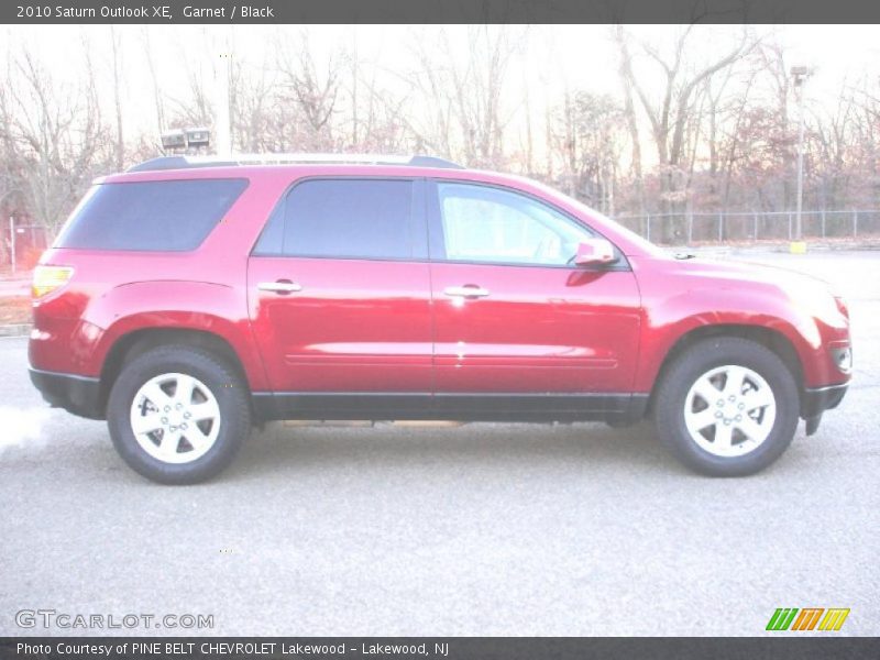 Garnet / Black 2010 Saturn Outlook XE