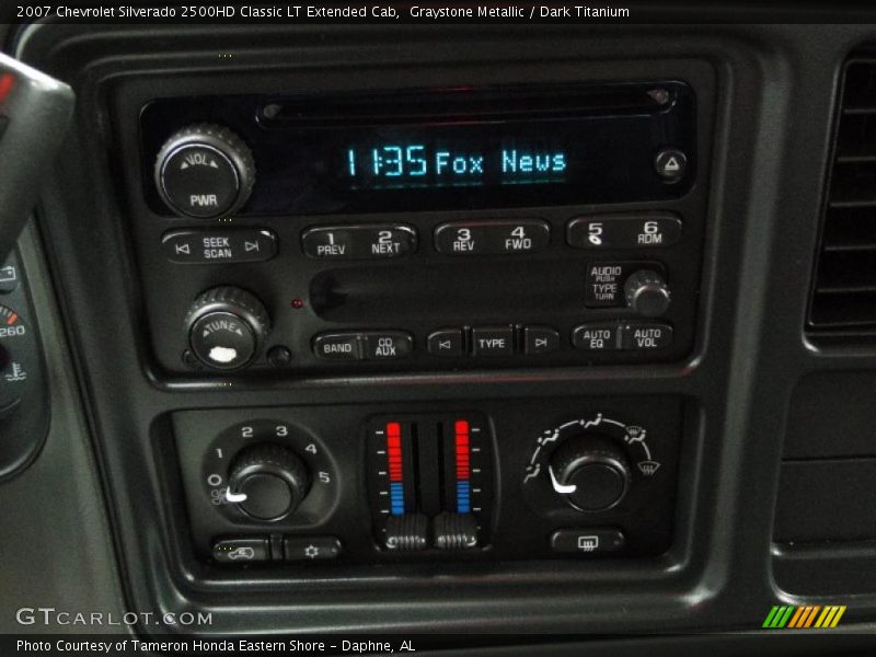 Controls of 2007 Silverado 2500HD Classic LT Extended Cab