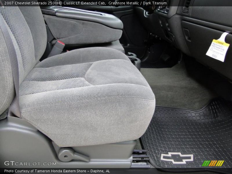 Graystone Metallic / Dark Titanium 2007 Chevrolet Silverado 2500HD Classic LT Extended Cab