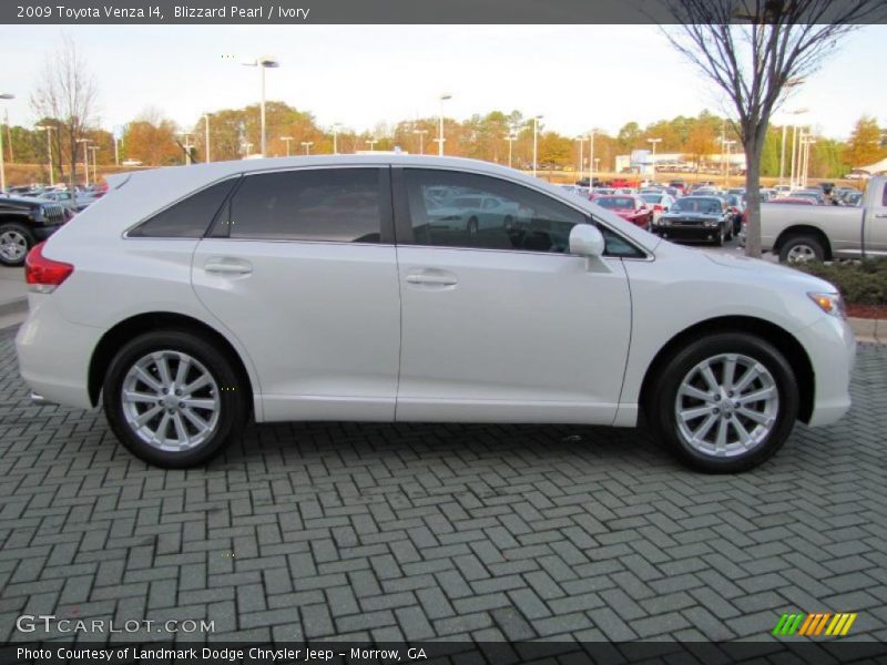 Blizzard Pearl / Ivory 2009 Toyota Venza I4