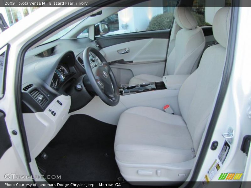 Blizzard Pearl / Ivory 2009 Toyota Venza I4