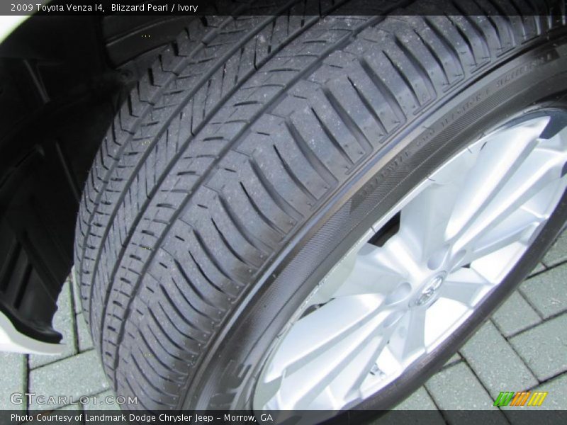 Blizzard Pearl / Ivory 2009 Toyota Venza I4