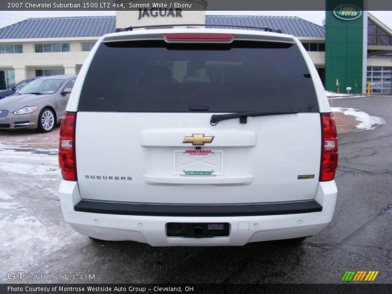 Summit White / Ebony 2007 Chevrolet Suburban 1500 LTZ 4x4