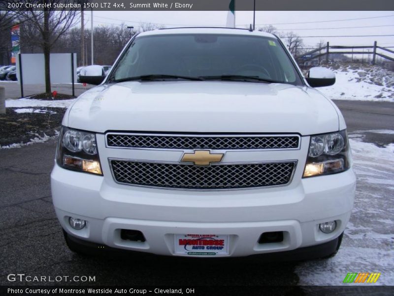 Summit White / Ebony 2007 Chevrolet Suburban 1500 LTZ 4x4