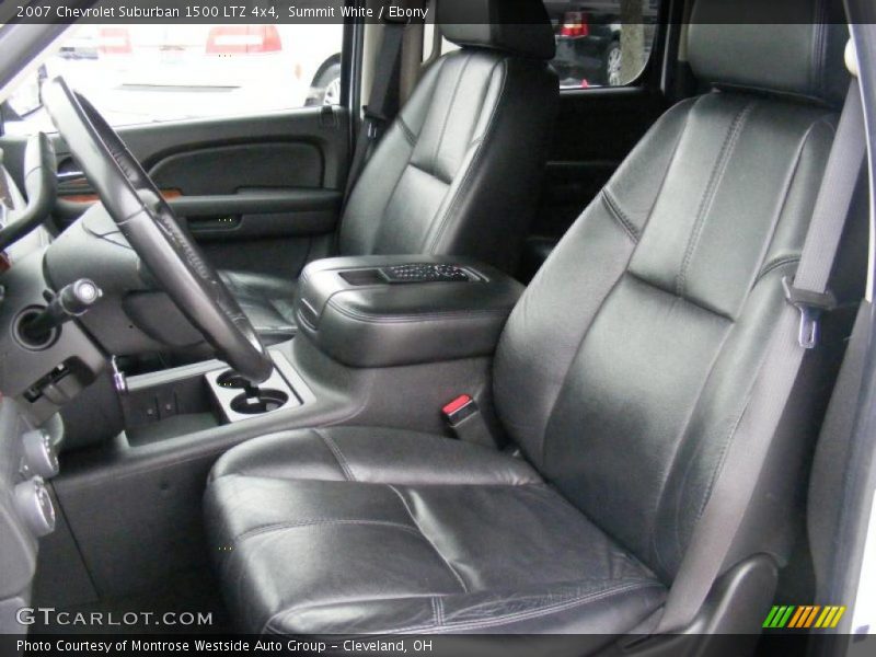 Summit White / Ebony 2007 Chevrolet Suburban 1500 LTZ 4x4