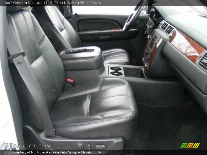 Summit White / Ebony 2007 Chevrolet Suburban 1500 LTZ 4x4