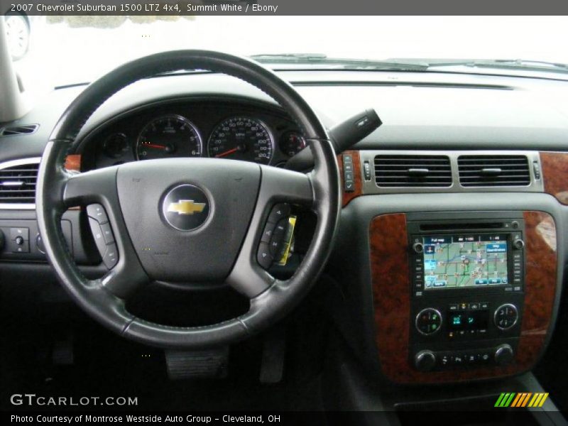 Summit White / Ebony 2007 Chevrolet Suburban 1500 LTZ 4x4