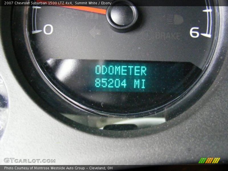 Summit White / Ebony 2007 Chevrolet Suburban 1500 LTZ 4x4